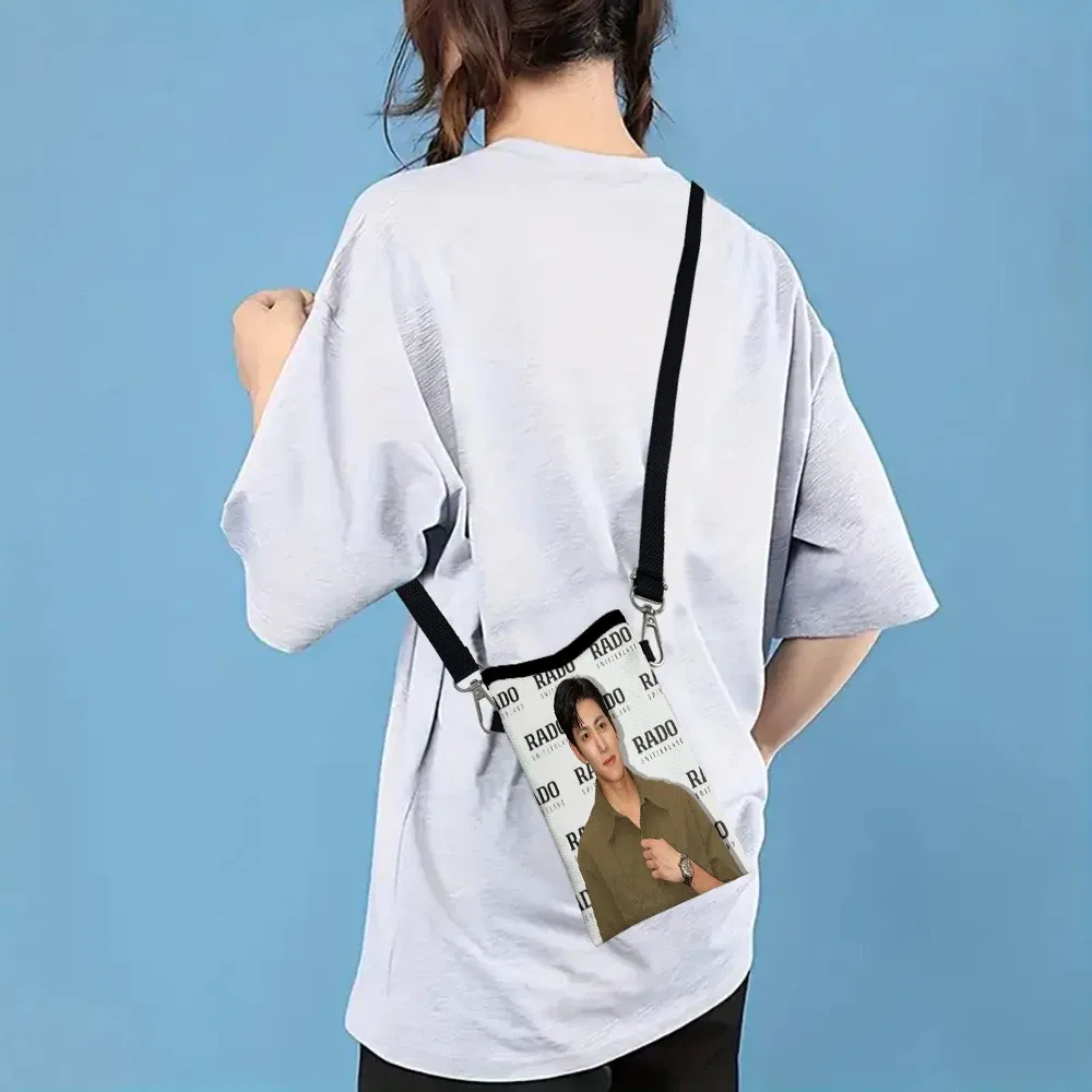 Color: GRAY, Size: Extra Large - Ji Chang Wook Phone Bag Adjustable and Detachable Strap Designed for Women Crossbody Convertible ShoulderBag3.3