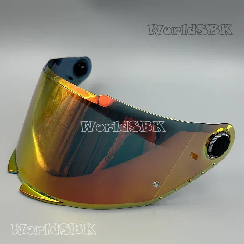 Color: Blue - MT Helmet Visor Shield for THUNDER 4 SV Sunscreen Capacete Windshield Uv Protection Motorcycle Replace Extra Lens MT-V-28B