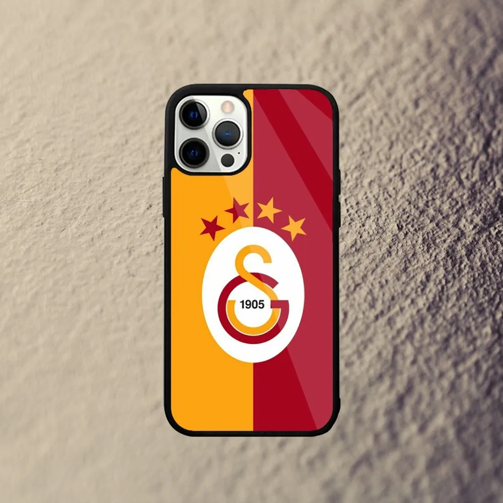 Color: Brown, Material: Silicon - G-Galatasaray 1905s Phone Case For iPhone 16,15,14,13,12,11,Plus,Pro,Max Mini Magsafe Magnetic Wireless Charging