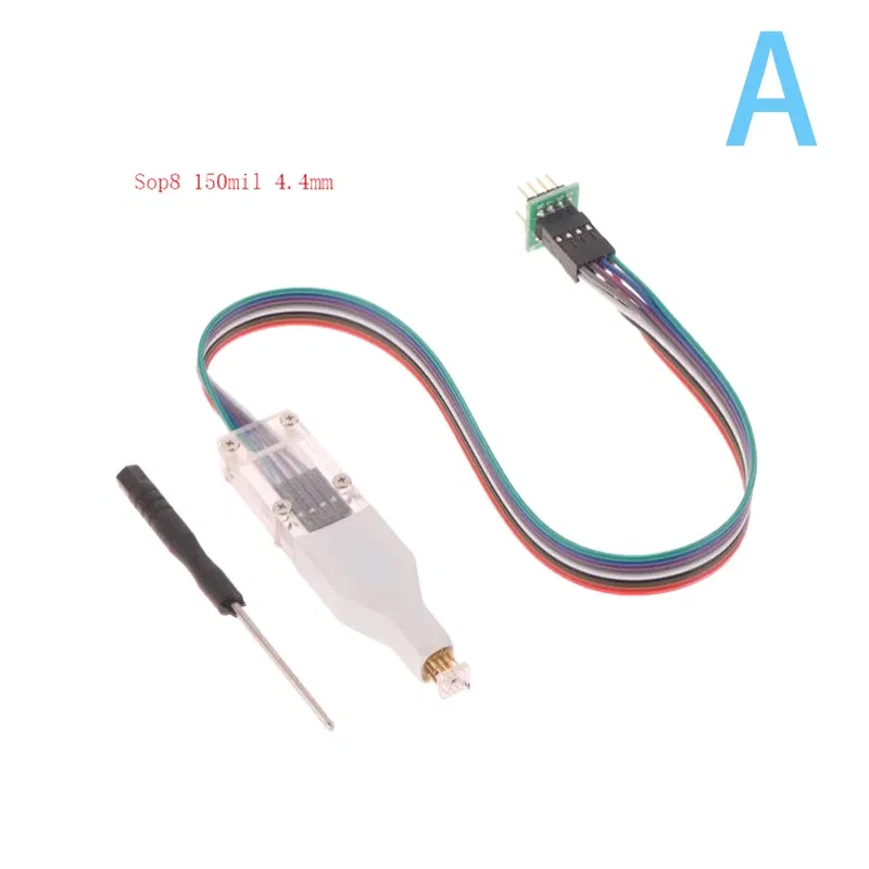 Color: Orange - Sop8/w-son Chip Download Burn Write Probe Spring Needle Flash Chip Burner Cable