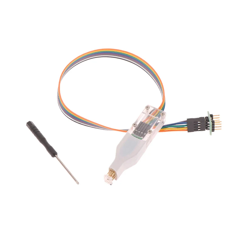 Color: Orange - Sop8/w-son Chip Download Burn Write Probe Spring Needle Flash Chip Burner Cable