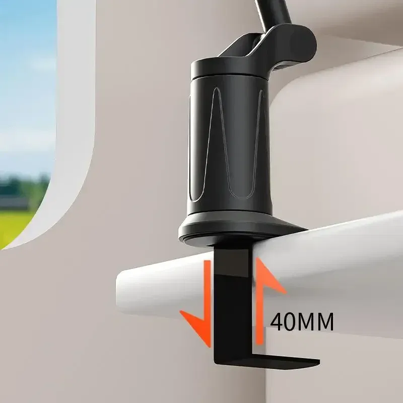 Foldable Magnetic Phone Holder for Magsafe Rotating Magnet Mount Multifunctional Travel Clip Desktop Lazy Stand Bracket
