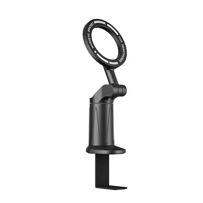 Foldable Magnetic Phone Holder for Magsafe Rotating Magnet Mount Multifunctional Travel Clip Desktop Lazy Stand Bracket