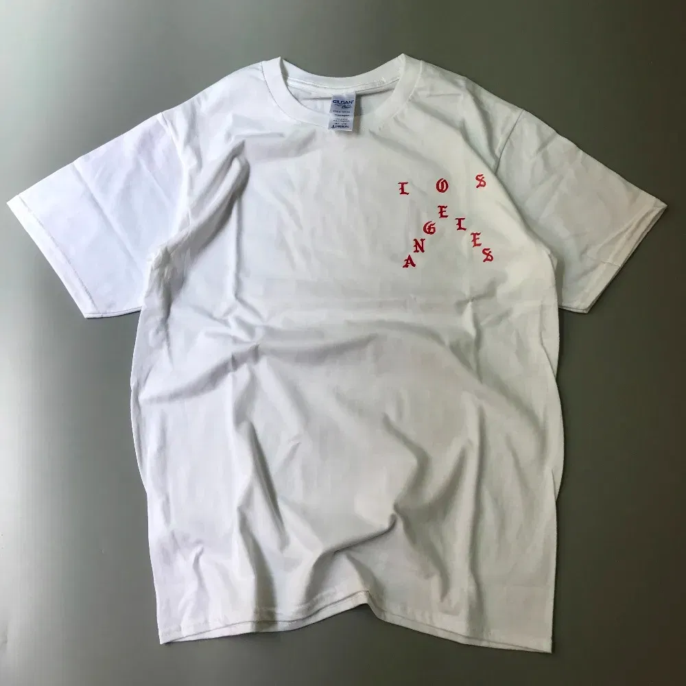 Color: black, Size: XXL - 2023 New Hip Hop T-shirt Kanye West I feel Like Paul 100% Cotton tshirts NO MORE PARTIES IN LA T SHIRTS Men Women Tee Tops