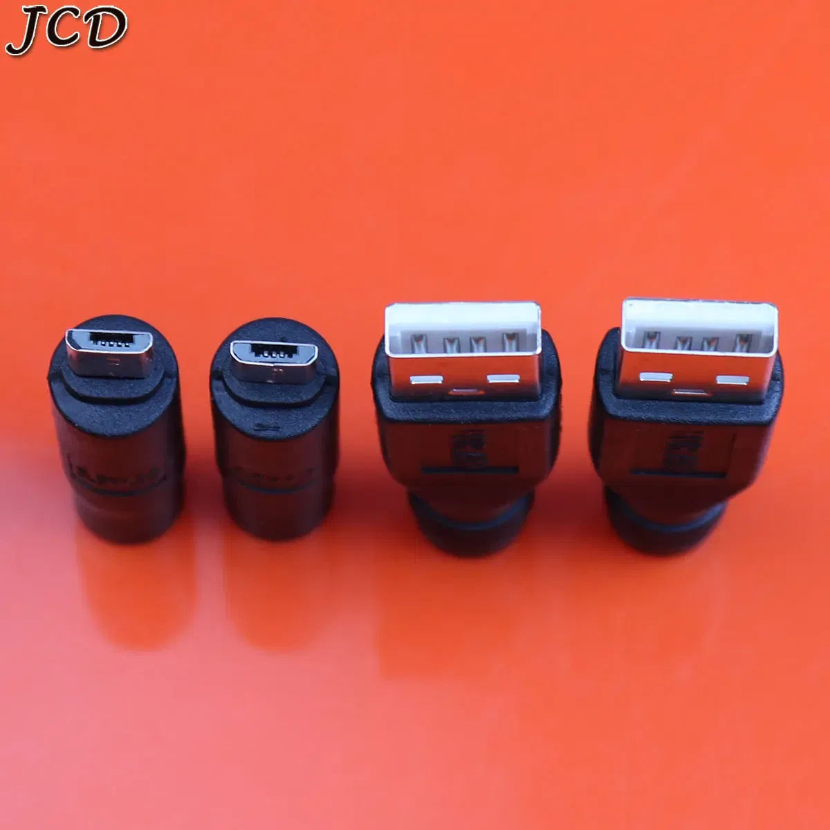 Color: Dark Grey - JCD 1pcs 3.5x1.35 4.0x1.7mm DC Power Female to Micro USB 2.0 Male Plug Connector Adapter for Smartphone Tablet Charger Converter