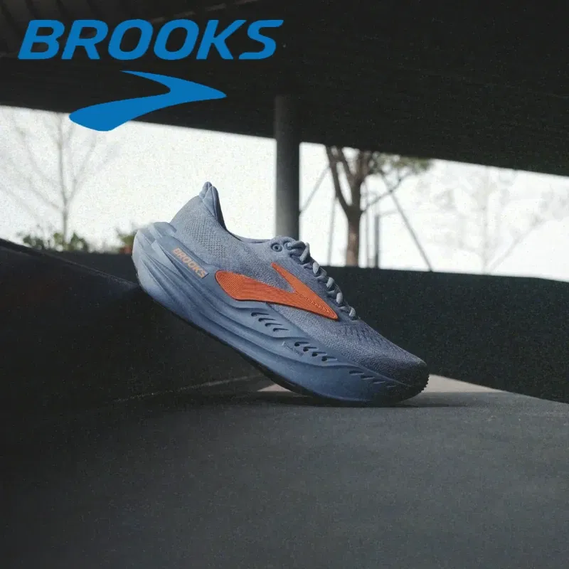 Color: GRAY, Shoe Size: 44 - 【Eco-Friendly 2025?‘Brooks Glycerin Max - Sustainable Materials + Max Cushion - For Green Runners & 5K Training - Wide Width