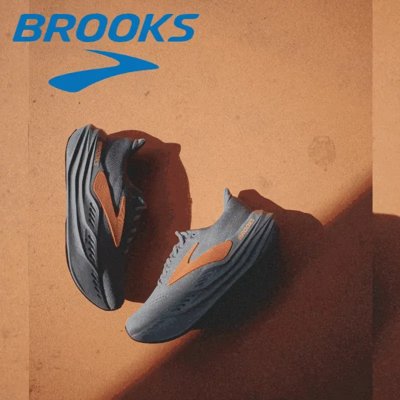Color: GRAY, Shoe Size: 44 - 【Eco-Friendly 2025?‘Brooks Glycerin Max - Sustainable Materials + Max Cushion - For Green Runners & 5K Training - Wide Width