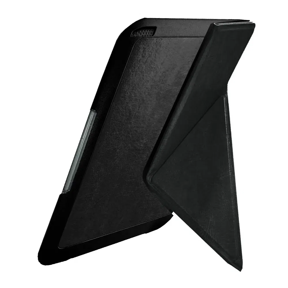 Color: black - Lightweight Stand Case For Kindle Keyboard 3rd Gen Leather Cover Reader Kindle3 Kindle D00901 Flip Folio Magnetic Closure