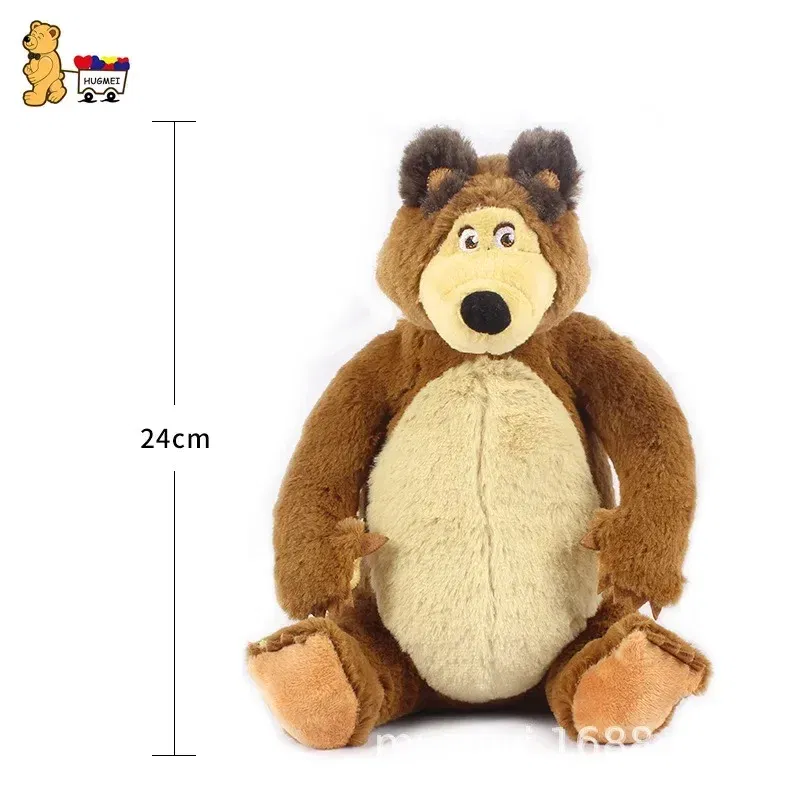 Masha and The Bear Toy Doll Bear Children's Comfort Doll Birthday Gift Anime Characters Masha Kawaii
