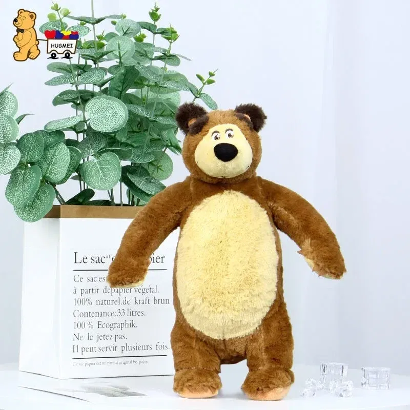 Masha and The Bear Toy Doll Bear Children's Comfort Doll Birthday Gift Anime Characters Masha Kawaii