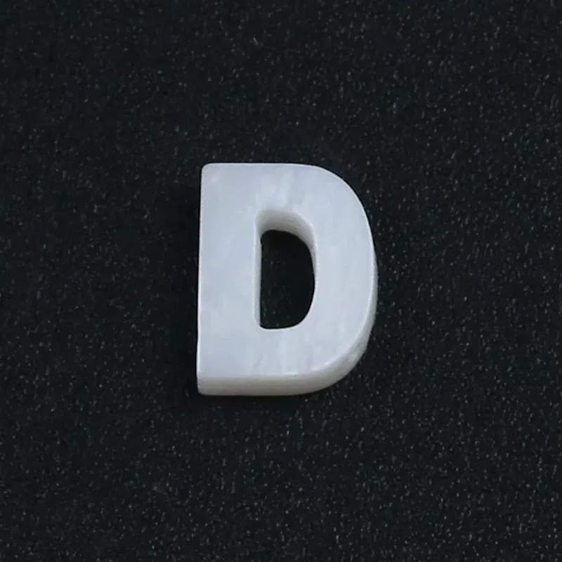 Color: Red - Trend DIY Handmade Vertical Capital Letter Pendant Beads Jewelry Making Accessories Necklace Bracelet Letras Materiales