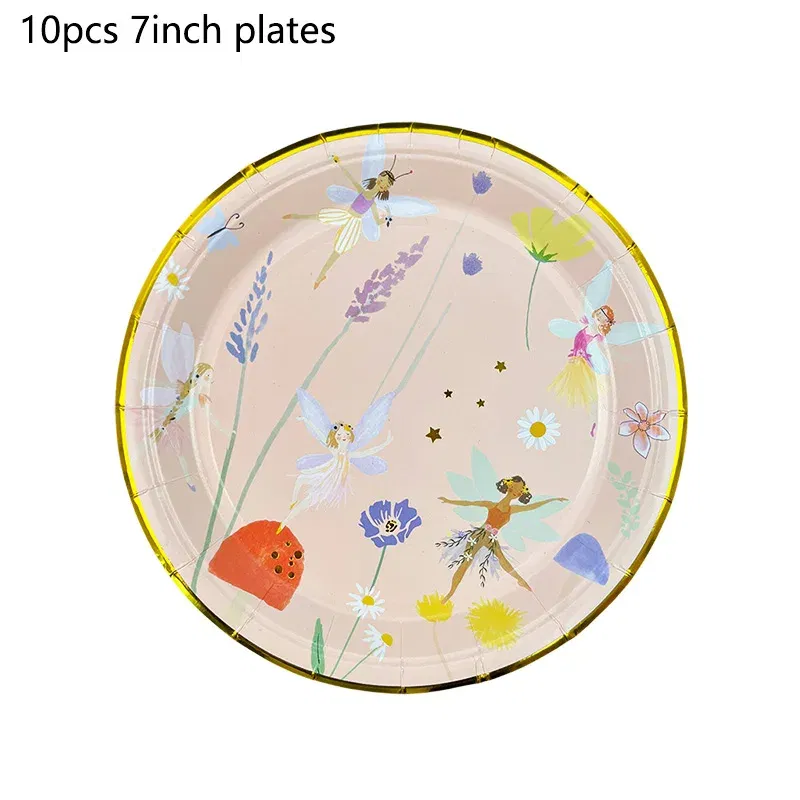 Color: Olive - 12/24pcs Fairy Cake Topper Girl Birthday Party Cupcake Topper Fairy Theme Party Decoration Wing Angel Fairy Cake Topper