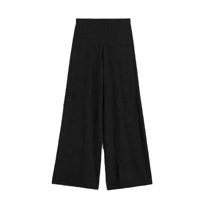 Color: Beige, Size: M - LUXURY-Casual Commuter Pants for Women, High Waist, Straight Tube Pants, Spring and Summer, 2025 Hollow Camisole Skirt
