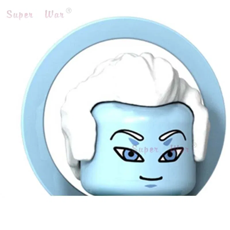 Color: WHITE - Single New Cartoon Action Figures accessories Building Block children WM2081 WM6105 WM6106