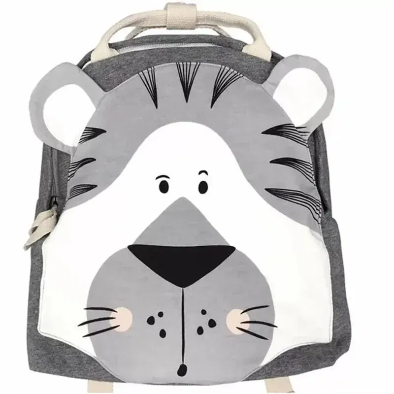 Color: Clear - Children Backpack Toddler Kids School Backpack for Baby Kids Cute School Bag Boy Girl Light Bag Rabbit Butterfly Lion Bag