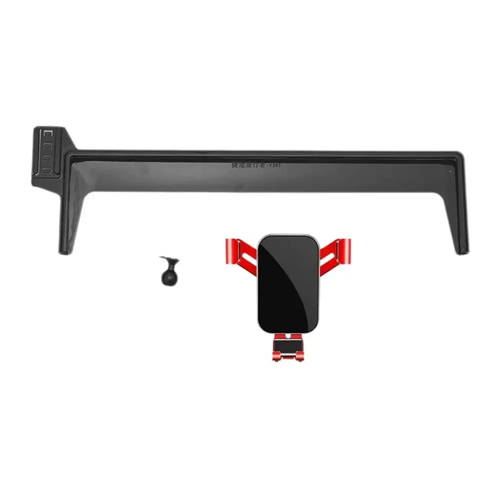 Color Name: Blue, Ships From: CN - 1 mobile phone holder + 1 base For Jetour T2 2023 2024 Car Phone Holder Bracket GPS Stand Mobile Accessories T0B2