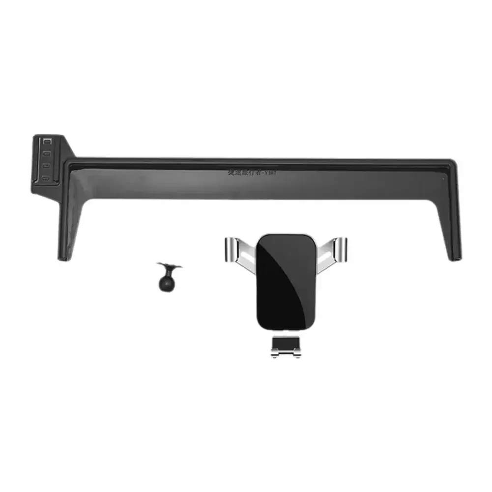 Color Name: Blue, Ships From: CN - 1 mobile phone holder + 1 base For Jetour T2 2023 2024 Car Phone Holder Bracket GPS Stand Mobile Accessories T0B2