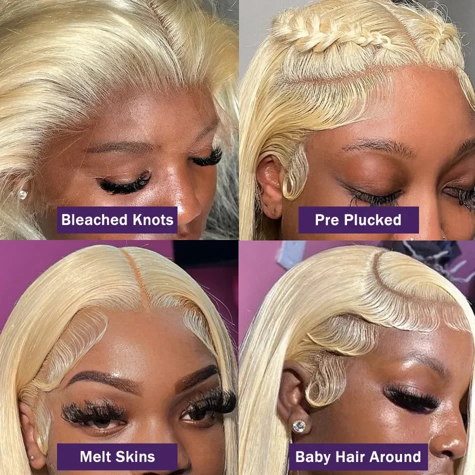Color: #35, Ships From: CHINA, Stretched Length: 22INCHES, Density: 150% - 613 Blonde Lace Front Wig Human Hair 13X6 Hd Lace Frontal Wig Straight Lace Front Wigs Human Hair 13X4 Lace Front Human Hair Wig