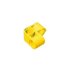 Color: WHITE, Ships From: CN - Gobricks GDS-993 Technical, Pin Connector Perpendicular 2 x 2 Bent compatible with lego 44809 pieces of children's DIY