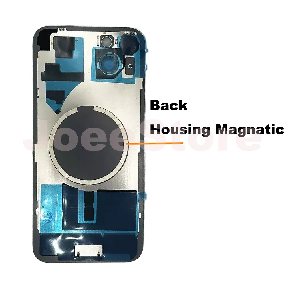 Color: dark blue, Ships From: CHINA - 2pcs Magsafe Magnetic Metal Ring For iPhone 15 12 13 14 Pro Max Mini Plus Back Housing Glass Wireless Charging Magnet Repair