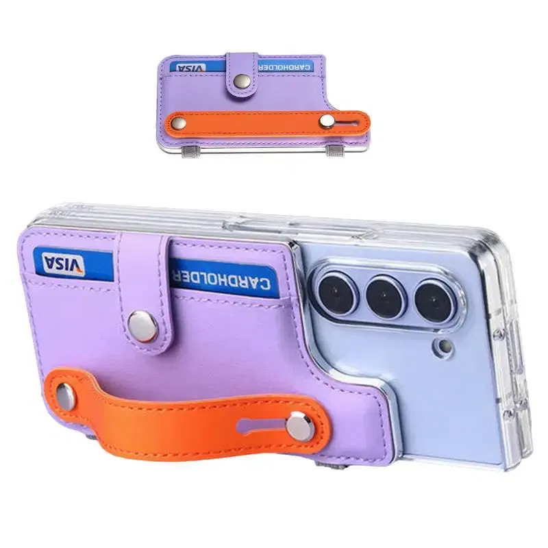 Color: Dark Blue, Ships From: CHINA - Card Holder For Back Of Phone Universal Card Holder For Phone Case Multifunctional Phone Wallet Attachment With Pen Clip For All