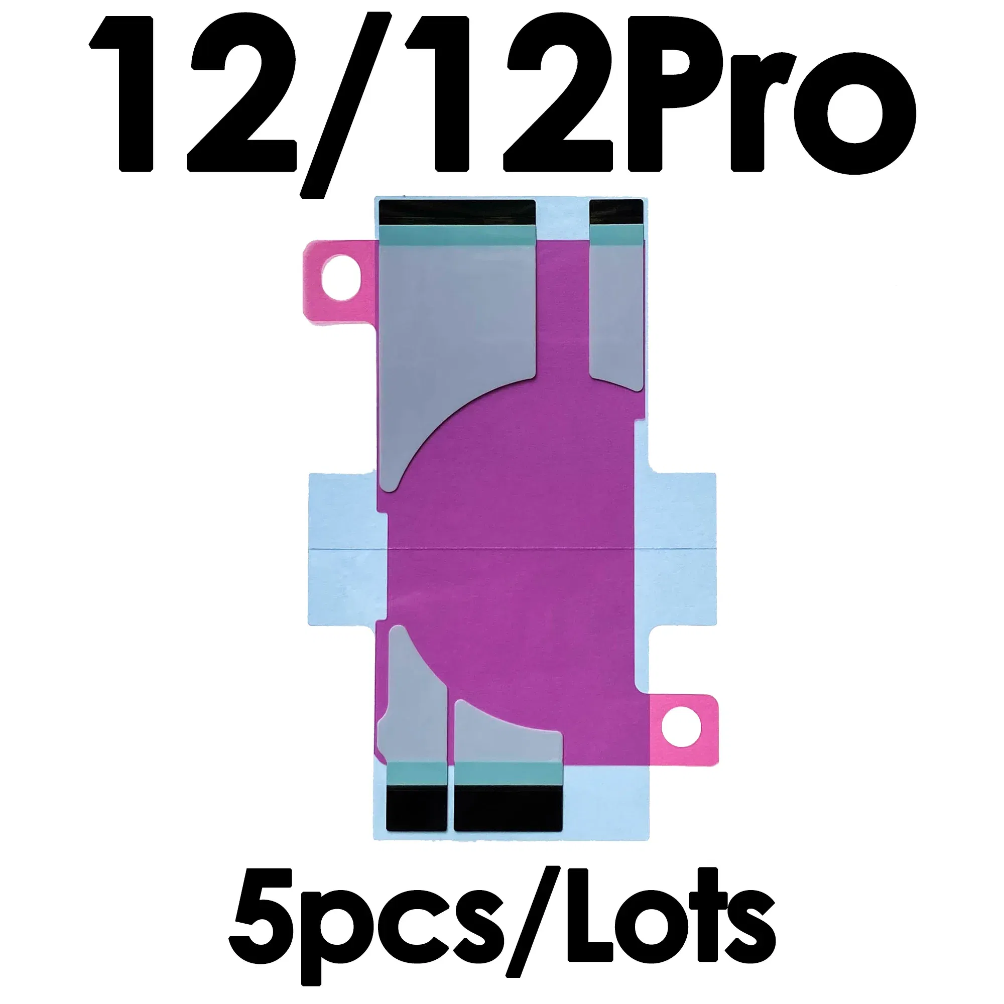 Color: Rose Gold - 5Pcs Battery Adhesive Sticker for iPhone 13 14 15 16 Pro Max 14 Plus 11Pro 12 Mini 13Pro Battery Glue Tape Replacement Pull Tab