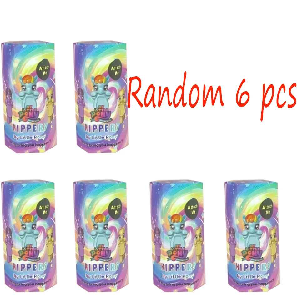 Color: Red - Nieuwe My Little Pony Sonny Angel Blind Box My Little Pony Anime Figuren Ornamenten Poppen Fans Kinderen Kerstcadea
