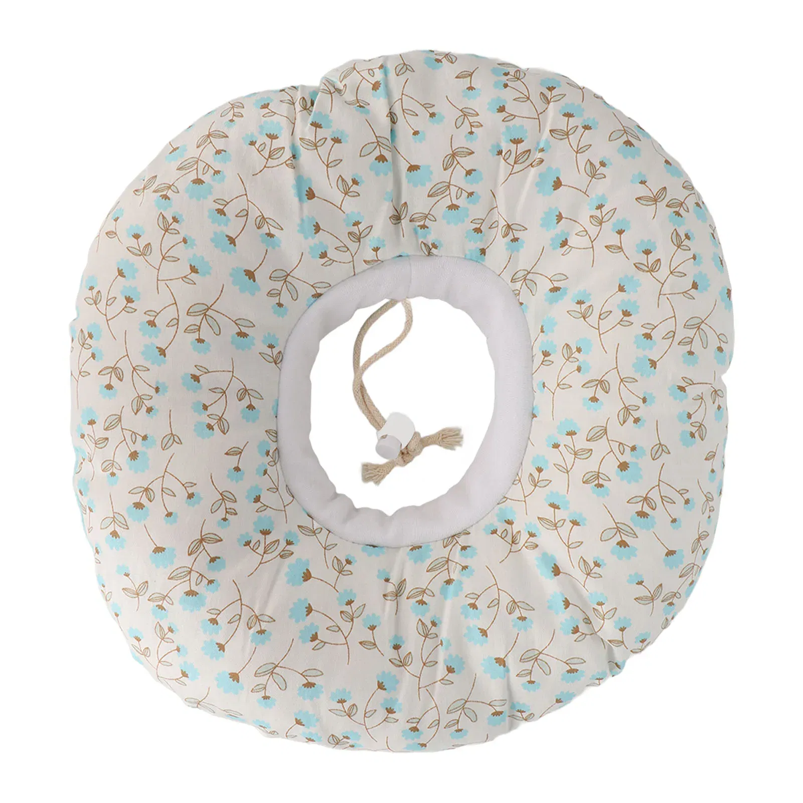 Color: multi - Ear Pillow Breathable Cotton Piercing Ear Care Pillow Ear Hole Guard Neck Support Side Sleeping Pillow Donut Cushion with Hole