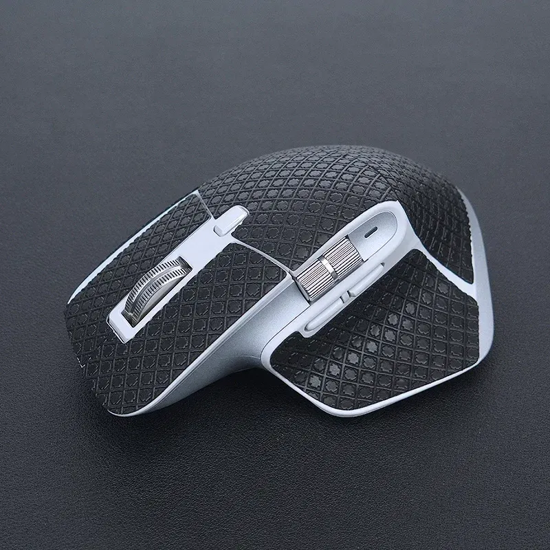 Color: Khaki - Full Set DIY Mouse Skin Skates Side Stickers Anti-slip Tap for Logistic MX Master 3 3S Game Mouse DIY Handmade Mouse Skate