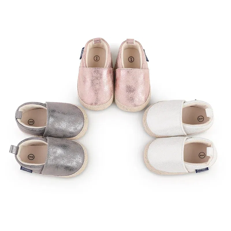 Color: Army Green, Shoe Size: 0.5 - Baby Boys Girls First Walkers Children Fashion Cute Soft Bottom Non-Slip Toddler Shoes Retro Soild Color Casual Shoes 0-18M