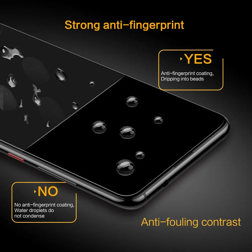 Color: Lucent, Material: pet - SmartDevil Tempered Glass For Redmi Note 9 8 Pro 7 Pro Screen Protector For Redmi 9T 10X 2.5D Curved Anti Blue Light 2 PCS