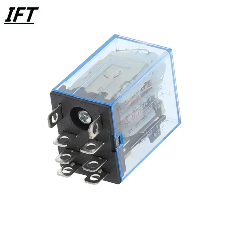 Size: Other - 1Pc LY2NJ HH62P HHC68A-2Z Electronic Micro Mini Electromagnetic Relay 10A 8PIN Coil DPDT DC12V,24V AC110V 220V Hot