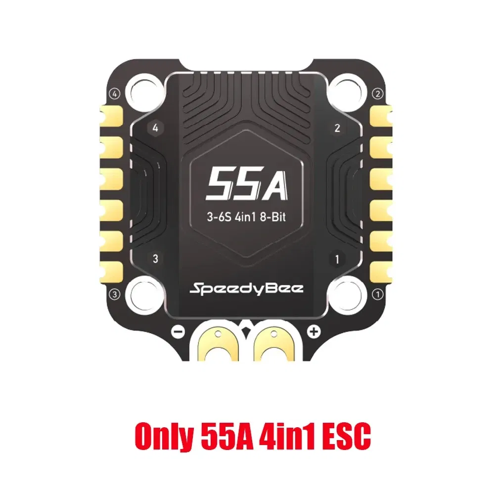 Color: Red - Speedybee F405 V4 Stack BLS 55A 4-in-1 ESC&FC 30x30 RC iNAV Betaflight Configure Bluetooth 3-6S FPV 5-8 inch frame Drone Parts