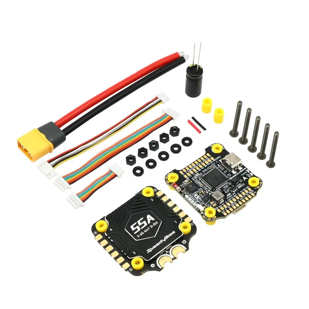 Color: WHITE - Speedybee F405 V4 Stack BLS 55A 4-in-1 ESC&FC 30x30 RC iNAV Betaflight Configure Bluetooth 3-6S FPV 5-8 inch frame Drone Parts
