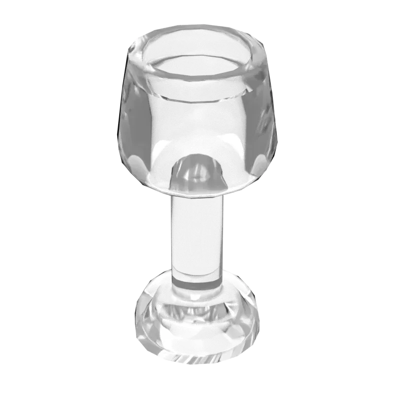 Color: black - 10Pcs MOC Parts 33061 Utensil Equipment Goblet Large Compatible Bricks DIY Assmble Building Blocks Particle Kid Brain Toy Gift