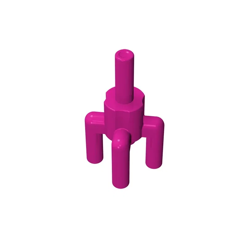 Color: Burgundy - Gobricks GDS-1217 Plant, Tree Palm Top compatible with lego 2566 pieces of children's DIY Educational Building Blocks Technical