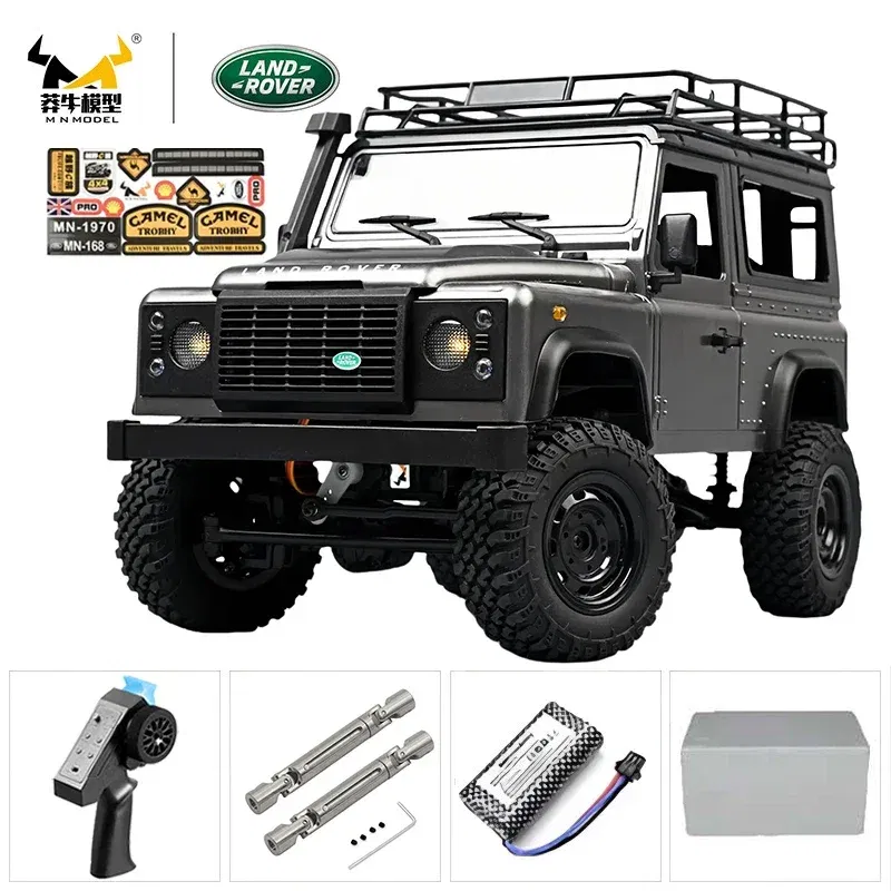 Color: SKY BLUE - MN MN82 1:12 Retro Rc Car With LED Lights Full-scale Simulation LC79 Professional 4WD Remote Control Pickup RC Truck Model Toys