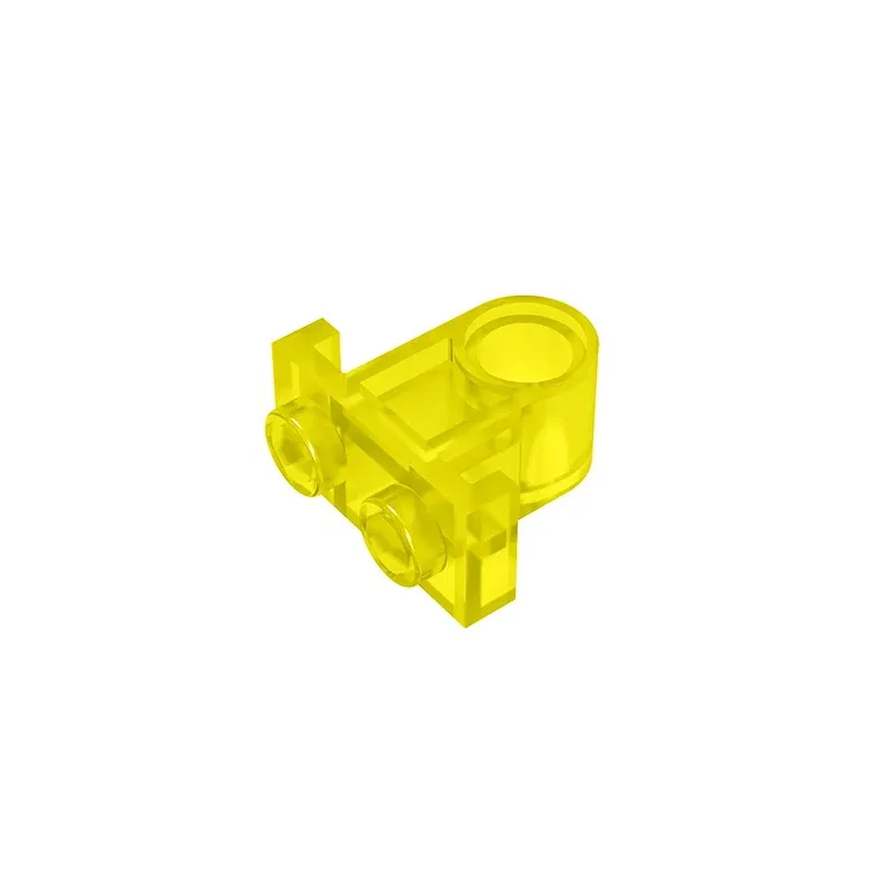 Color: GRAY - Gobricks GDS-938 Technical, Pin Connector Plate with One Hole compatible with lego 32529 DIY Educational Building Blocks Tech