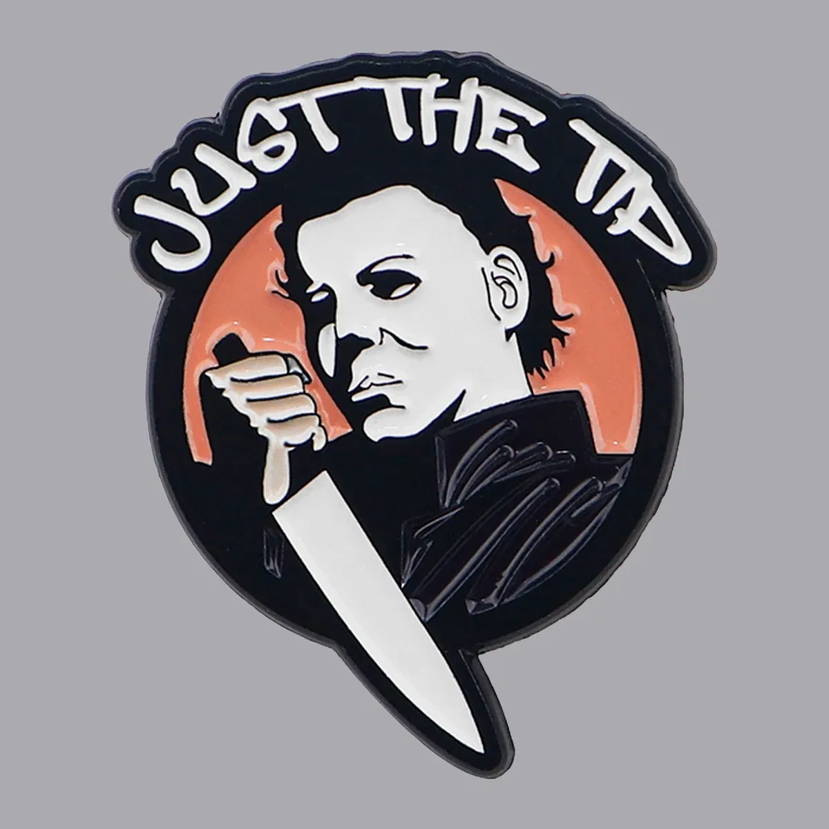 Horror Killer Enamel Pin Movie Brooch Pines Lapel Pins Badge on Backpack Clothing Accessories Fashion Jewelry Halloween Gifts