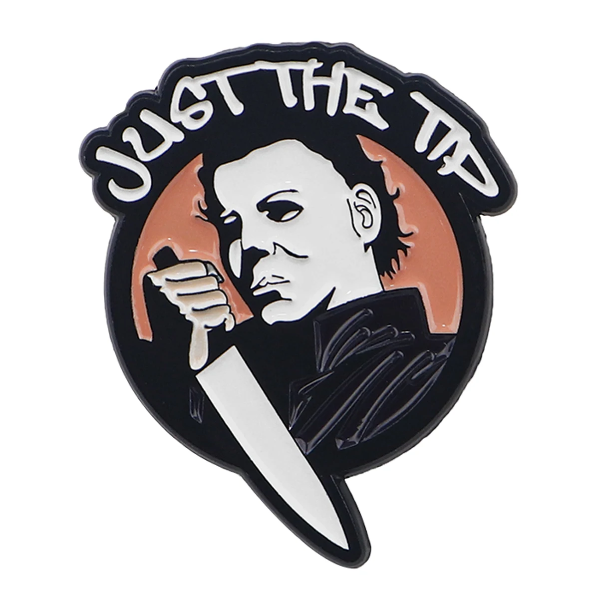 Horror Killer Enamel Pin Movie Brooch Pines Lapel Pins Badge on Backpack Clothing Accessories Fashion Jewelry Halloween Gifts