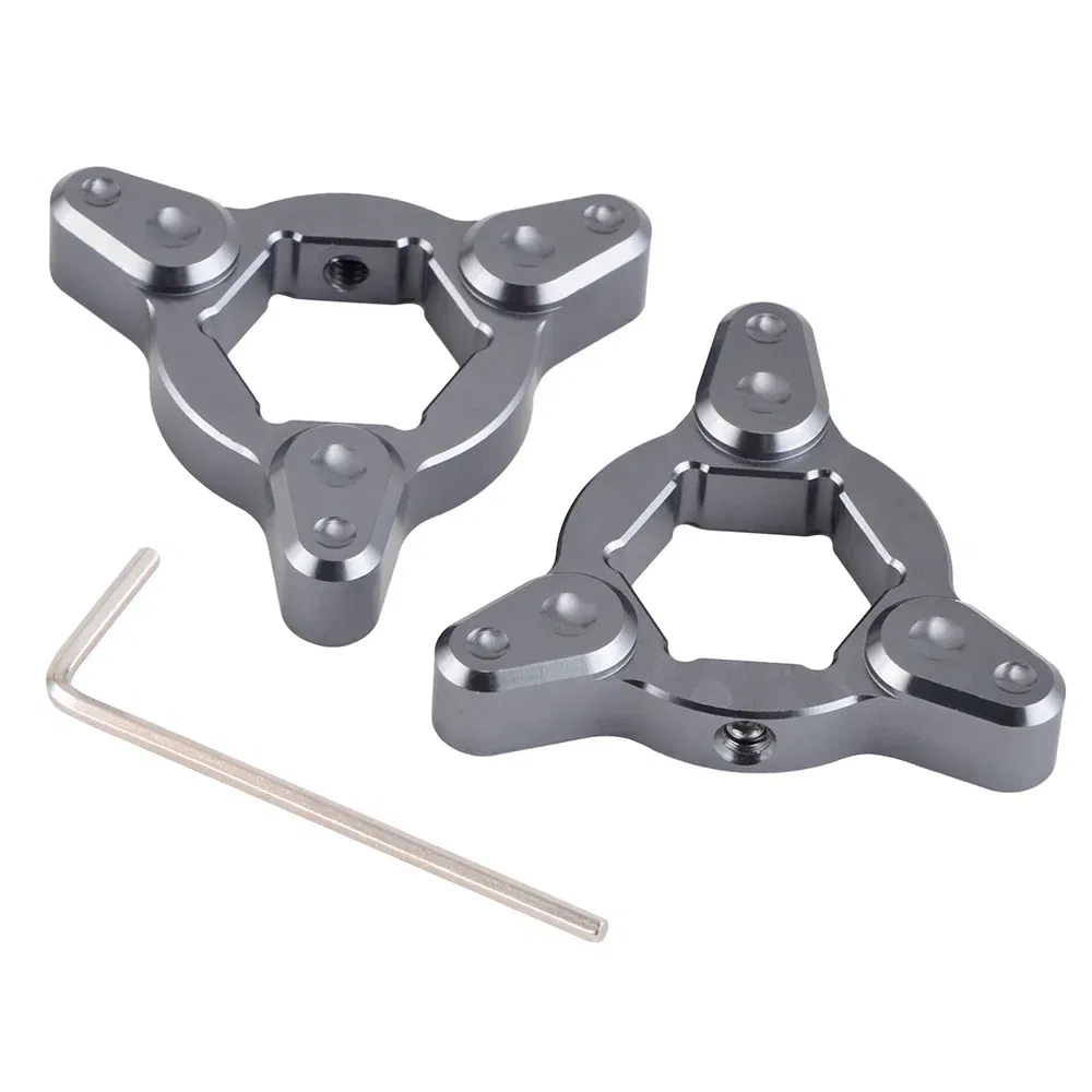 Color: grey - Motorcycle 14mm Suspension Fork Preload Adjusters For Kawasaki ZX6R ZX-10R Ducati Monster 1200 821 Stealth Scrambler Desert Sled