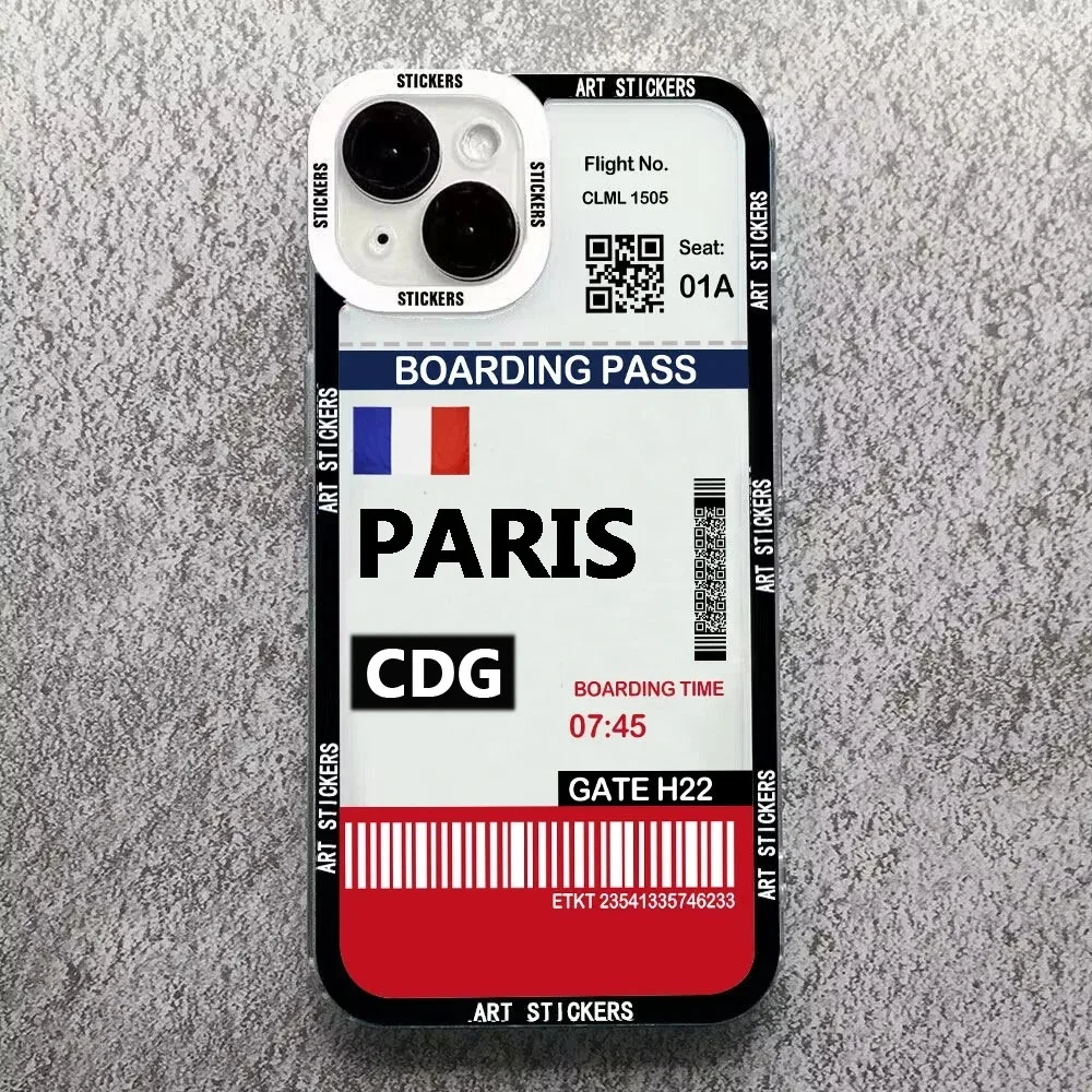 Color: green, Material: Microfiber - World City Travel Ticket Label Phone Case For Samsung Galaxy S10 S20 S21 S22 S23 S24 FE Plus Ultra Note 20 New York Paris