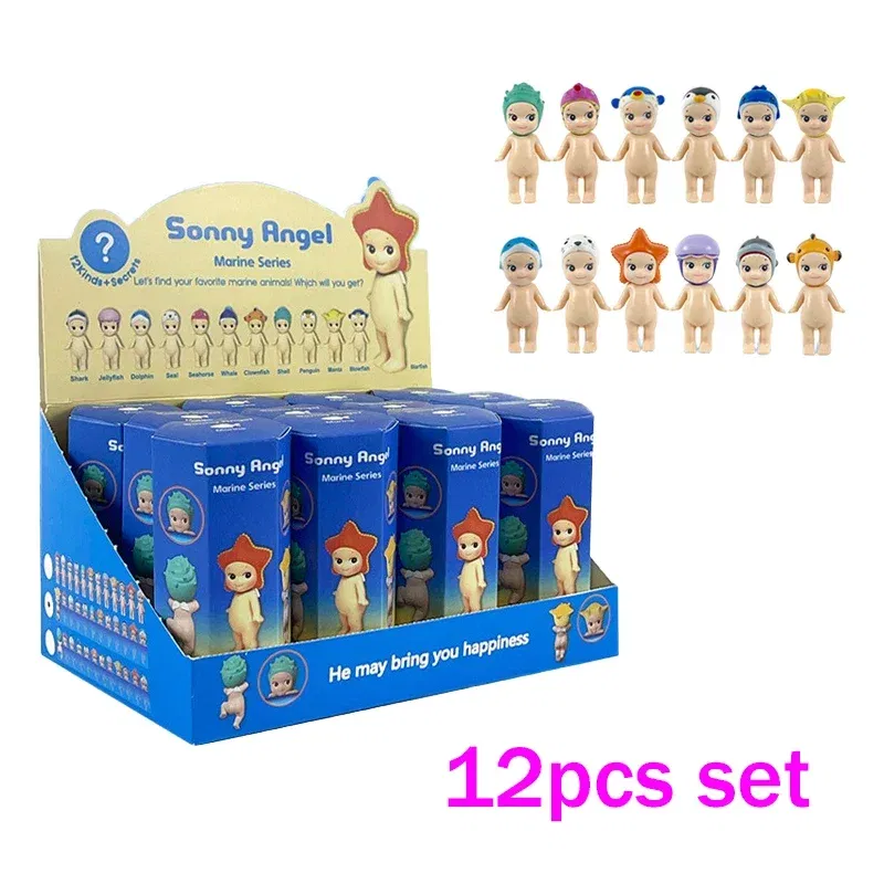 Color: Red - 2025 New HOT Blind Box Series Angel Party Ocean Car Decoration Cupid Hand Fashion Doll Birthday Gift Toy miniso