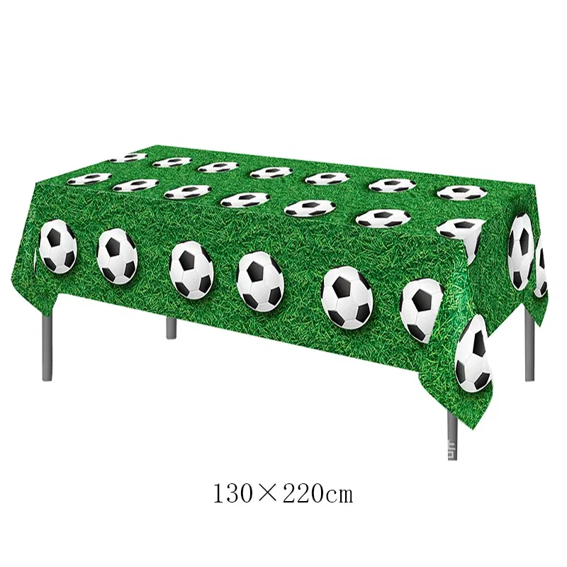 Color: Chocolate, Capacity: 480ml - Soccer Party Disposable Tableware Paper Plates Cups Napkins Football Party Supplies Soccer Birthday Party Decoration