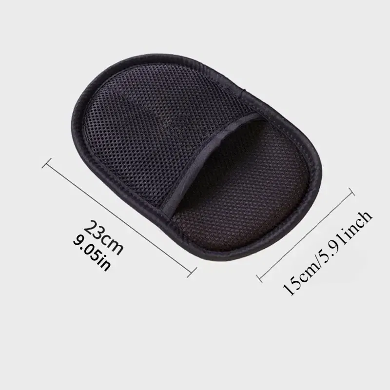 Color: green - Car Washing Imitation Wool Gloves Thickened Plush Car Wiping Gloves Waxing Polishing Car Cleaning Products cleaning cloth