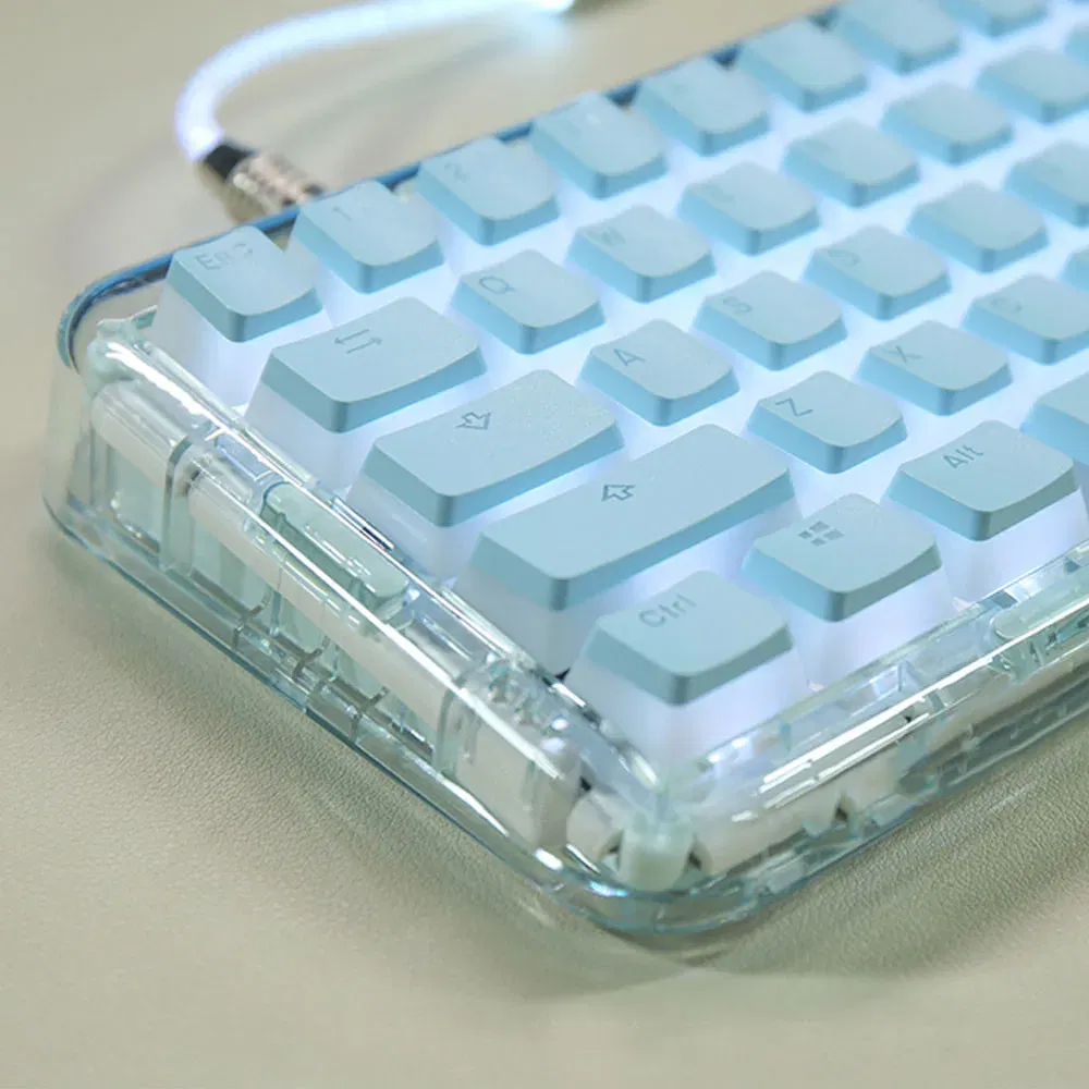 Color: PURPLE - 104 Keys Pudding Theme Keycap OEM Profile ABS PBT Double Shot Keycap For Mx Switch Mechanical Keyboard RGB Backlit Key Caps
