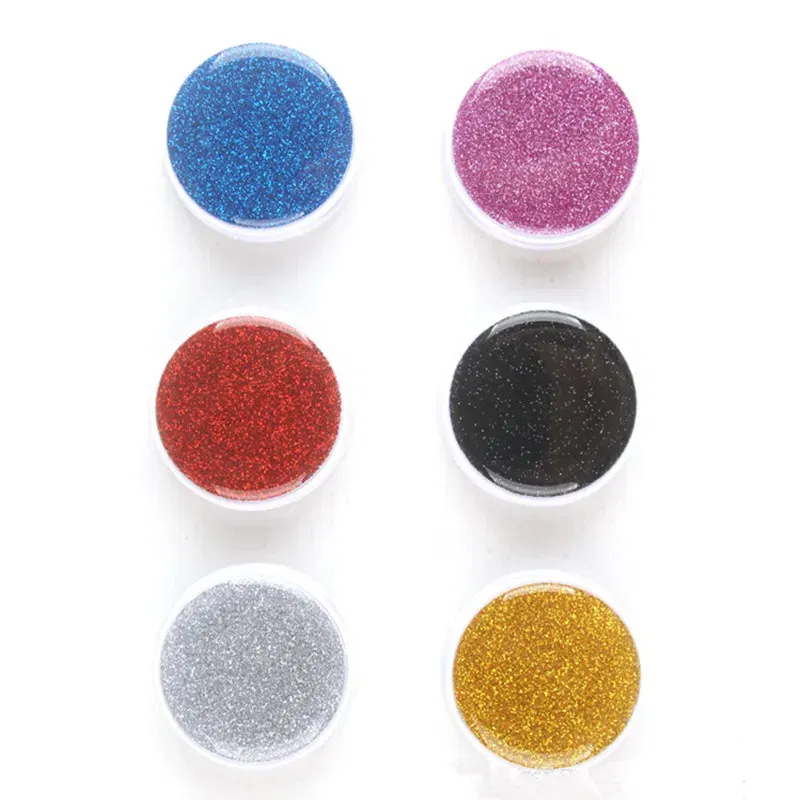 Color: Sky Blue - 1pcs Cell Phone Bracket Houder Universal Quicksand Glitter Expanding Smartphone Holder Grip Stand For iPhone X XS 8 7 6 Plus