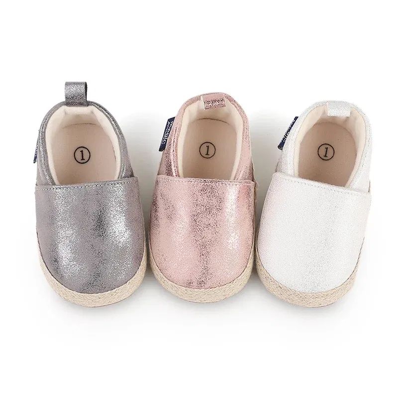 Color: Army Green, Shoe Size: 0 - Baby Boys Girls First Walkers Children Fashion Cute Soft Bottom Non-Slip Toddler Shoes Retro Soild Color Casual Shoes 0-18M