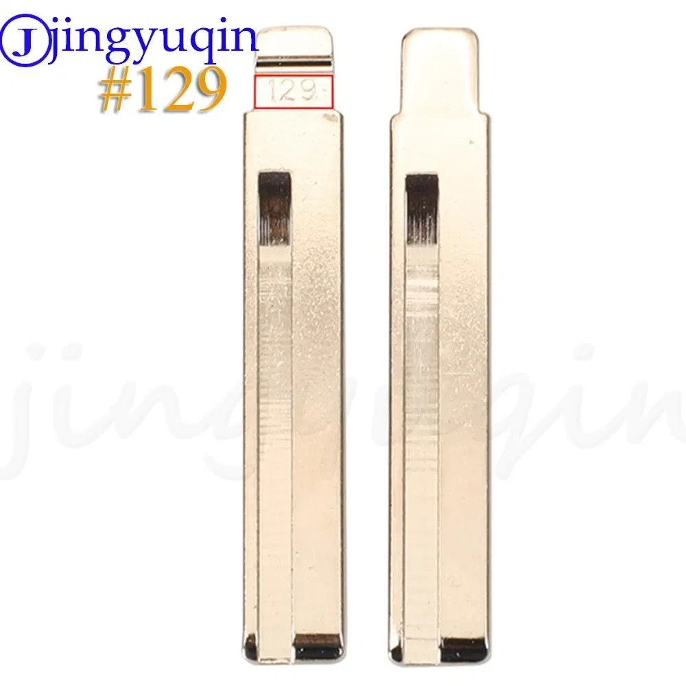 Color: GRAY - jingyuqin #129 #130 Remote KD Car Key Blade HY20 HY20R For Hyundai For Kia Car Remote Key Embryo Uncut Right Left Blade