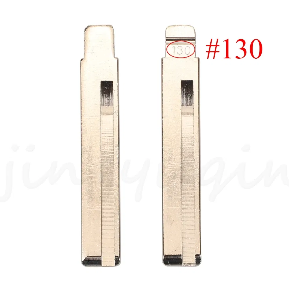 Color: GRAY - jingyuqin #129 #130 Remote KD Car Key Blade HY20 HY20R For Hyundai For Kia Car Remote Key Embryo Uncut Right Left Blade